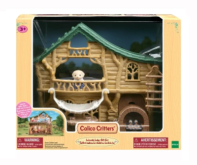 Calico Critters Lakeside Lodge Gift Set, Dollhouse Playset With Figure And Furniture 8 Calico Critters Lakeside Lodge Gift Set, Dollhouse Playset With Figure And Furniture - Image 8