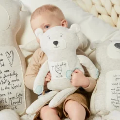 DEMDACO Poetic Threads Bear - Boy 17 Inch - Blue -Wild Republic Sales Store GUEST 0415fcdd 5260 4d24 81c4 0f6e34e04d9c