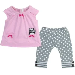 Sophia's - 15" Doll - Panda Bear Hooded Sweatshirt, Tunic & Polka Dot Leggings - Light Pink -Wild Republic Sales Store GUEST 0571ff96 650f 4315 a480 5a74a3f06261