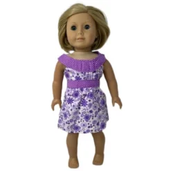 Doll Clothes Superstore Size 8 Matching Girl And Doll Purple Flower Sundresses -Wild Republic Sales Store GUEST 0a5b703d c175 4202 a24d bbcf12f476db
