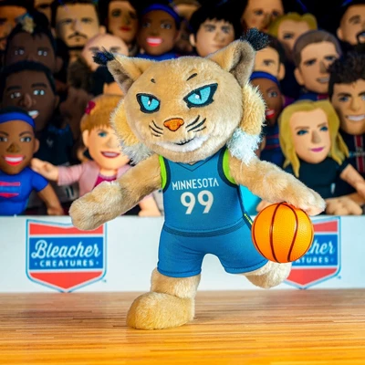 Bleacher Creatures Minnesota Lynx Prowl 10" Mascot Plush Figure 4 Bleacher Creatures Minnesota Lynx Prowl 10" Mascot Plush Figure - Image 4