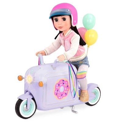 Glitter Girls Donut Delivery Scooter With Electronics 2 Glitter Girls Donut Delivery Scooter With Electronics - Image 2