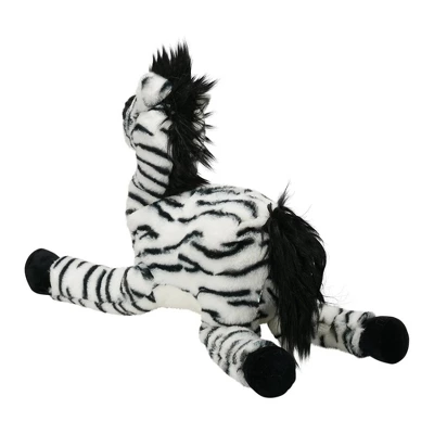 Manhattan Toy Cozy Bunch Zebra 20" Stuffed Animal For Kids And Adults 2 Manhattan Toy Cozy Bunch Zebra 20" Stuffed Animal For Kids And Adults - Image 2