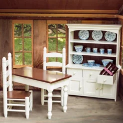 The Queen's Treasures 18 In Doll Fully Wooden Kitchen Table And Two Chairs -Wild Republic Sales Store GUEST 11a48c3f 2dc2 4a2e 8fdb c968b93d7830