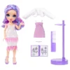 Rainbow High Fantastic Fashion Violet Willow 11" Fashion Doll W/ Playset