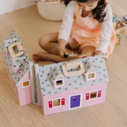 Melissa & Doug Fold And Go Wooden Dollhouse With 2 Dolls And Wooden Furniture 13 Melissa & Doug Fold And Go Wooden Dollhouse With 2 Dolls And Wooden Furniture -Wild Republic Sales Store GUEST 17ff55ba 78ba 4cf4 b35c d6d6ad047c2e