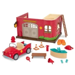 Li'l Woodzeez Honeysuckle Safety Department – 16pc Toy Fire Station Playset -Wild Republic Sales Store GUEST 18c25301 0cb6 431c bc18 a990e0e04251