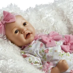 Paradise Galleries Real Life Baby Doll That Looks Real - Layla In FlexTouch Silicone Vinyl, 21 Inch Reborn Girl