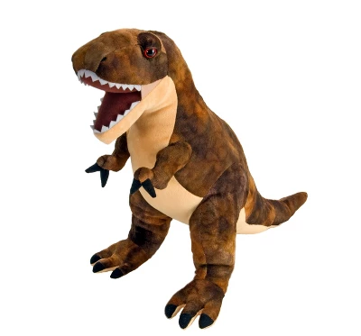 Wild Republic Dinosauria Large T-Rex Stuffed Animal, 19 Inches 1 Wild Republic Dinosauria Large T-Rex Stuffed Animal, 19 Inches