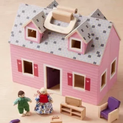 Melissa & Doug Fold And Go Wooden Dollhouse With 2 Dolls And Wooden Furniture 15 Melissa & Doug Fold And Go Wooden Dollhouse With 2 Dolls And Wooden Furniture -Wild Republic Sales Store GUEST 20e80317 1807 46be 9e34 18d17800e4e2