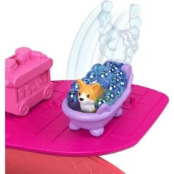 Polly Pocket Starring Shani Cuddly Cat Purse Compact Playset -Wild Republic Sales Store GUEST 21112569 5c17 43b1 802b 88548624bbc3