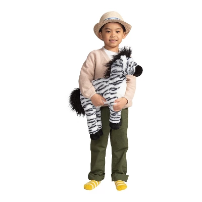 Manhattan Toy Cozy Bunch Zebra 20" Stuffed Animal For Kids And Adults 5 Manhattan Toy Cozy Bunch Zebra 20" Stuffed Animal For Kids And Adults - Image 5
