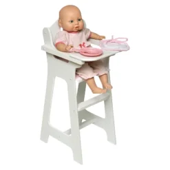 Badger Basket Doll High Chair With Accessories And Free Personalization Kit - White/Pink/Gingham -Wild Republic Sales Store GUEST 246c765c 78db 47f9 8db4 7f1970516c93