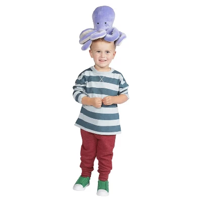 Manhattan Toy Sourpuss Octopus Velveteen Sea Life Toy Stuffed Animal, 13" 3 Manhattan Toy Sourpuss Octopus Velveteen Sea Life Toy Stuffed Animal, 13" - Image 3