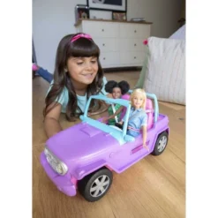 Barbie Purple Jeep Vehicle