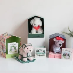 Manhattan Toy Bed & Biscuit Lhasapoo Plush Puppy Dog & Keepsake Dog House With Mini-Storybook In Hidden Drawer -Wild Republic Sales Store GUEST 294ab367 8c77 4947 b27b 284b8537d1dd