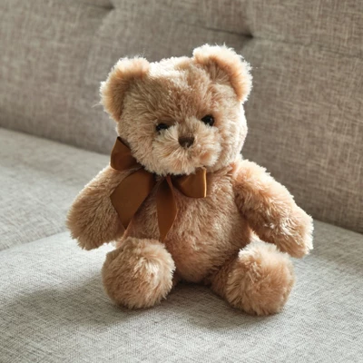 Bearington Collection Lil' Honey Brown Plush Stuffed Animal Teddy Bear, 12" 1 Bearington Collection Lil' Honey Brown Plush Stuffed Animal Teddy Bear, 12"