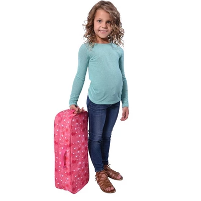 The New York Doll Collection 18 Inch Doll Travel Case Suitcase Storage Bag 2 The New York Doll Collection 18 Inch Doll Travel Case Suitcase Storage Bag - Image 2