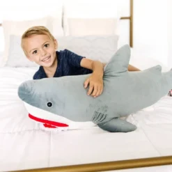 Melissa & Doug Giant Shark 3' Stuffed Animal 13 Melissa & Doug Giant Shark 3' Stuffed Animal -Wild Republic Sales Store GUEST 2f766d4b 02b7 4a57 b153 ded92ed9d217