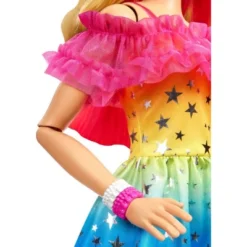 Barbie 28" Large Doll With Blond Hair And Rainbow Dress -Wild Republic Sales Store GUEST 3354b986 bbc1 4fd4 bcee ce5026c9a161