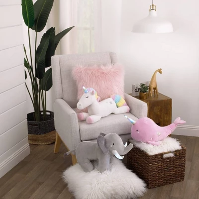 Little Love By NoJo Unicorn Light Up Plush 6 Little Love By NoJo Unicorn Light Up Plush - Image 6