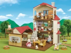 Calico Critters Red Roof Grand Mansion Gift Set, Dollhouse Playset With 3 Figures, Furniture, Vehicle And Accessories -Wild Republic Sales Store GUEST 35ea5454 6535 4987 9dfa 286a329679e1