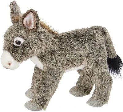 Bearington Pedro Plush Donkey Stuffed Animal, 12 Inches 1 Bearington Pedro Plush Donkey Stuffed Animal, 12 Inches