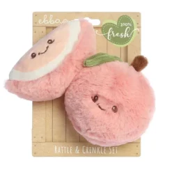 Ebba Mini Peach Rattle & Crinkle Set Precious Produce Adorable Baby Stuffed Animal Pink 3.5" -Wild Republic Sales Store GUEST 3d1db93a e81b 4f65 b988 2a3249496b1b