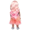 I'M A GIRLY Mia 18" Fashion Doll With Cotton Candy Pink Interchangeable Wig To Style