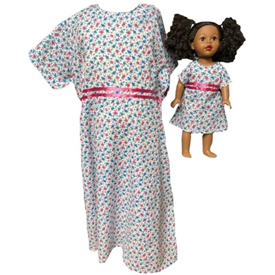 Doll Clothes Superstore Size 14 Matching Girl And Doll Flower Print Dresses 1 Doll Clothes Superstore Size 14 Matching Girl And Doll Flower Print Dresses