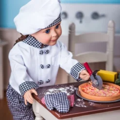 The Queen Treasures 18" Doll 20pc Pizza Set And Chefs Clothes Fits American Girl -Wild Republic Sales Store GUEST 40411de5 dcfb 4c2d b2f3 602fed17069c