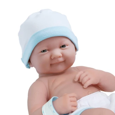 JC Toys La Newborn 14" Baby Doll 8pc Set - Blue 2 JC Toys La Newborn 14" Baby Doll 8pc Set - Blue - Image 2