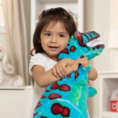 Melissa & Doug Giant T-Rex Dinosaur - Lifelike Stuffed Animal (over 2 Feet Tall) 6 Melissa & Doug Giant T-Rex Dinosaur - Lifelike Stuffed Animal (over 2 Feet Tall) - Image 6