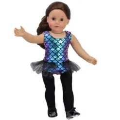 Sophia’s Jazz Leotard Costume And Tap Shoes For 18'' Dolls, Black -Wild Republic Sales Store GUEST 48ea59c7 dad2 4b2c 8607 efb25b52a806