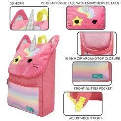 Squishmallows Sienna The Unicorn Cat Youth 16' Backpack 7 Squishmallows Sienna The Unicorn Cat Youth 16' Backpack -Wild Republic Sales Store GUEST 4b05ca34 fcb5 4338 829c e70a93228949