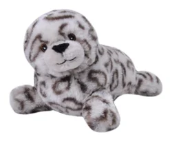 Wild Republic Ecokins Mini Harbor Seal Stuffed Animal, 8 Inches
