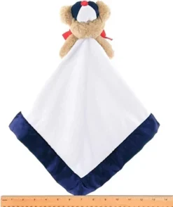 Bearington Baby Lil' Slugger Snuggler, Baseball Plush Teddy Bear Stuffed Animal Security Blanket, Lovey 15" -Wild Republic Sales Store GUEST 4cca3efe b66c 4781 aa35 44a6e8b9863f