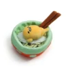 Enesco Gudetama The Lazy Egg Noodle Bowl W/ Chopsticks 4.5-Inch Plush