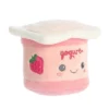 Ebba Foodies 4.5" Yogurt Pink Stuffed Animal
