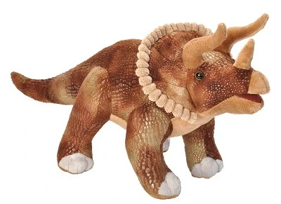 Wild Republic Dinosauria Ii Triceratops Stuffed Animal, 17 Inches 1 Wild Republic Dinosauria Ii Triceratops Stuffed Animal, 17 Inches