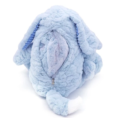 Plushible Blankie Besties 2-in-1 Plush And Blanket Blu-Boo Dog 4 Plushible Blankie Besties 2-in-1 Plush And Blanket Blu-Boo Dog - Image 4