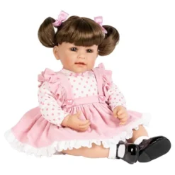 Adora Toddler Doll "Vintage Girl" With Pink Frill Pinafore Dress, Pink Baby Pantaloons And Black Mary Jane Shoes -Wild Republic Sales Store GUEST 573341b0 293b 4a0d 9f5c 98e6aca3d890