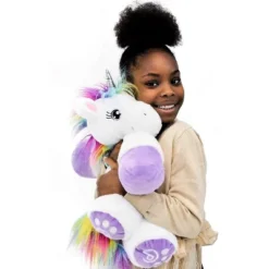 Plushible 18" Large Stuffed Unicorn Plush Animal With Rainbow Hair -Wild Republic Sales Store GUEST 5775fb7f 19c8 460b 997b 7d421923c053