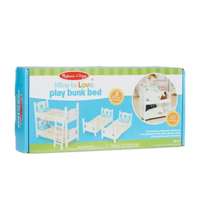 Melissa & Doug Mine To Love Doll Bunk Beds 2 Melissa & Doug Mine To Love Doll Bunk Beds - Image 2