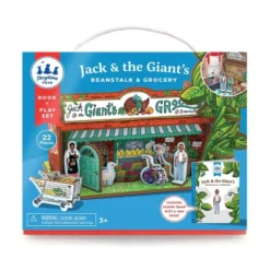 Storytime Toys Jack & The Giant's Beanstalk & Grocery 3D Puzzle Book And Toy Mini Set - 3 In 1 - Book, Build, Play -Wild Republic Sales Store GUEST 5fb18f21 22a7 477a bfc9 a095f94793f3