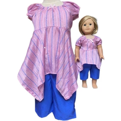 Doll Clothes Superstore Size 7 Matching Girl And Doll Shorts And Blouse 1 Doll Clothes Superstore Size 7 Matching Girl And Doll Shorts And Blouse