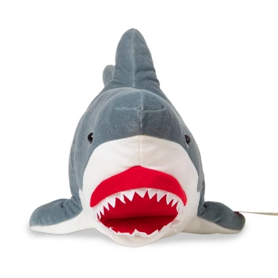 Melissa & Doug Giant Shark 3' Stuffed Animal 3 Melissa & Doug Giant Shark 3' Stuffed Animal - Image 3