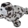 Wild Republic Cuddlekins Mini Harbor Seal Stuffed Animal, 8 Inches
