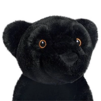 FAO Schwarz 10" Planet Love Recycled Bottle Black Panther Toy Plush 6 FAO Schwarz 10" Planet Love Recycled Bottle Black Panther Toy Plush - Image 6