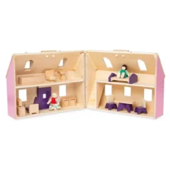 Melissa & Doug Fold And Go Wooden Dollhouse With 2 Dolls And Wooden Furniture 10 Melissa & Doug Fold And Go Wooden Dollhouse With 2 Dolls And Wooden Furniture -Wild Republic Sales Store GUEST 68483091 7716 494e a946 b404f96d2681